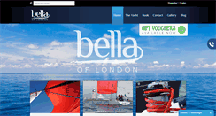 Desktop Screenshot of bellasailing.com